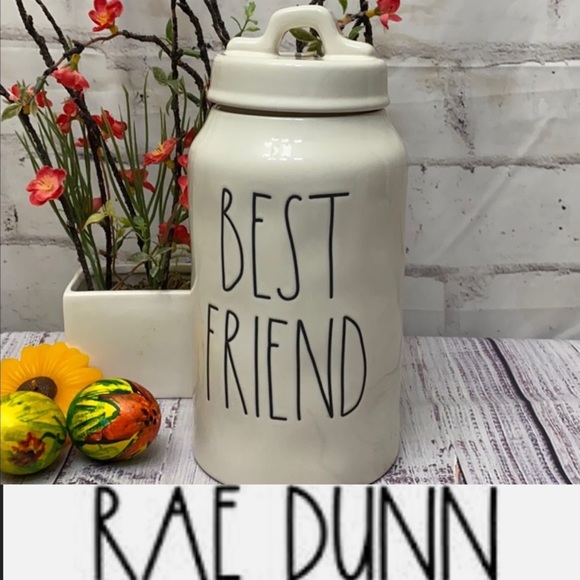 Rae Dunn BEST FRIEND Canister